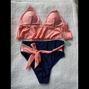 Dressfo high waisted bikini